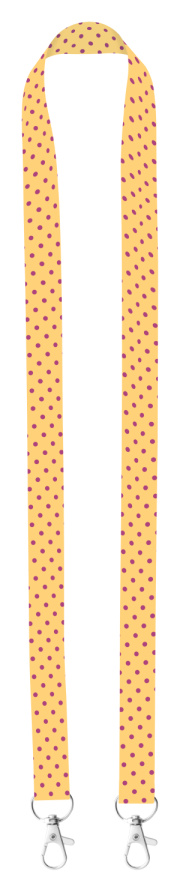 Subyard Double šnúrka na krk so sublimačnou potlačou na zákazku