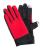 Dotykové športové rukavice, farba - red