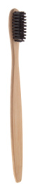 Boohoo bambusová kefka na zuby, farba - čierna, veľkosť - 175×13×5 mm