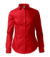 Style LS - Košeľa dámska - Malfini, farba - červená, veľkosť - XS