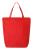 Shopping bag, farba - red