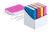 Eraser set, farba - multicolour