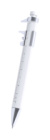 Calipen guľôčkové pero, farba - white, veľkosť - Ø11×150 mm