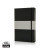 Poznámkový blok A5 s tvrdou väzbou - XD Collection, farba - čierna