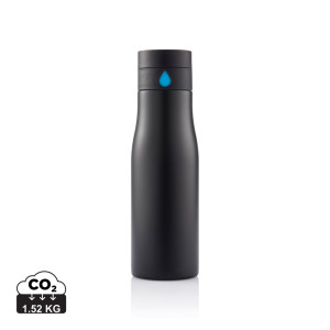 Nerezová fľaša Aqua sledujúci pitný režim - XD Xclusive