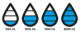 Nerezová fľaša Aqua sledujúci pitný režim - XD Xclusive