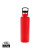 Nepriepustná termo fľaša so štandardným hrdlom - XD Collection, farba - červená