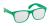 Party glasses, farba - green