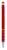 Touch ballpoint pen, farba - red