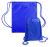 Drawstring bag, farba - blue