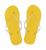 Beach slippers, farba - žltá