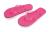 Beach slippers, farba - pink
