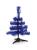 Christmas tree, farba - blue