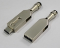 USB OTG 09 - USB 3.0 + Type C - usb s potlačou - 1