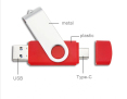 USB OTG 03 TYPE C - reklamný usb kľúč 1