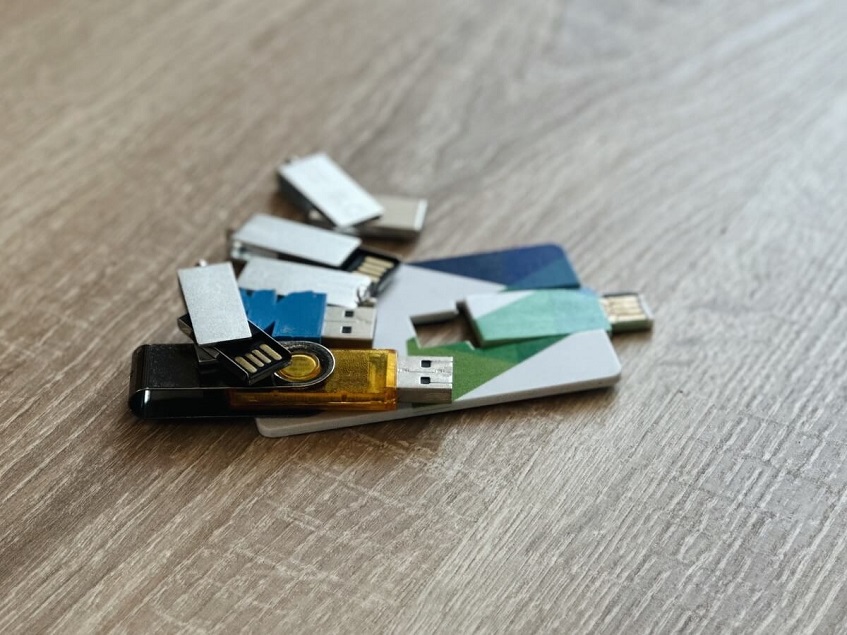 USB kľúče rôznych tvarov
