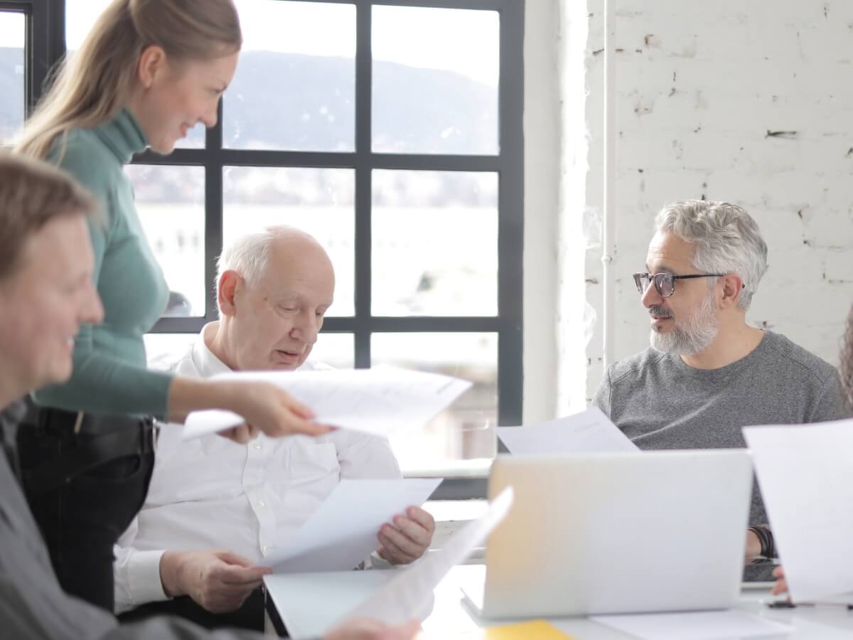 Fokusová skupina dôchodcov.