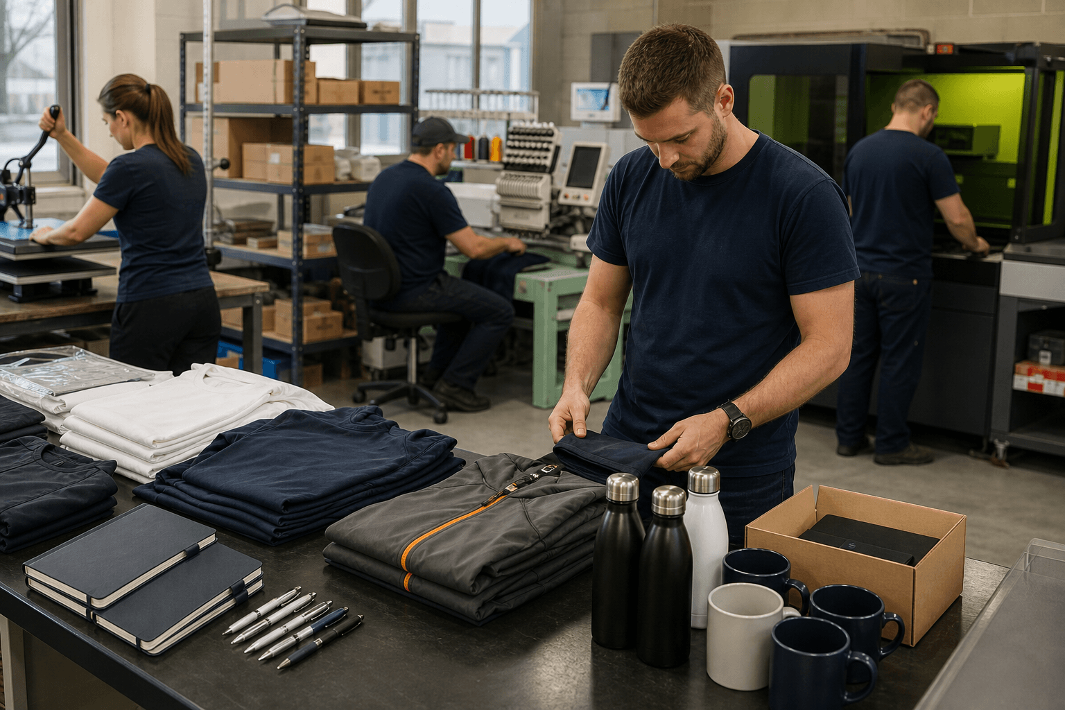Výber správnej technológie potlače pre firemný merch a darčeky