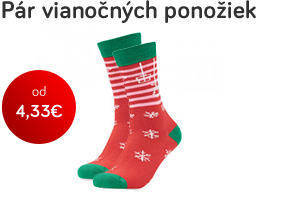 Pár vianočných ponožiek Pár vianočných ponožiek