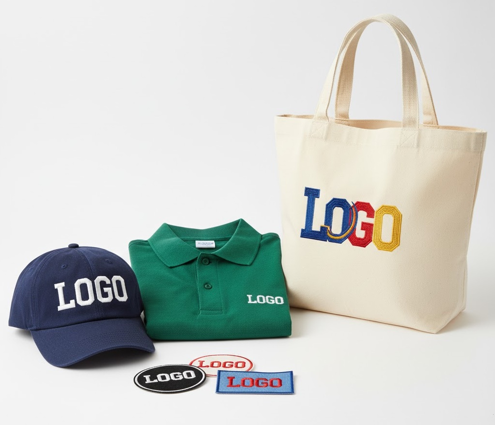 Výšivka na reklamné predmety